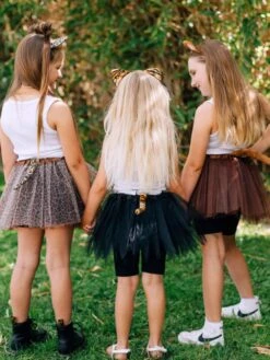 Girls Cheetah Costume Or Leopard Costume - Complete Kids Costume Set With Tutu, Tail, & Ears -Little Loom Store HarlowTutuAnimals2 96675207 812a 409d 94d7 8fe4bc58eb95