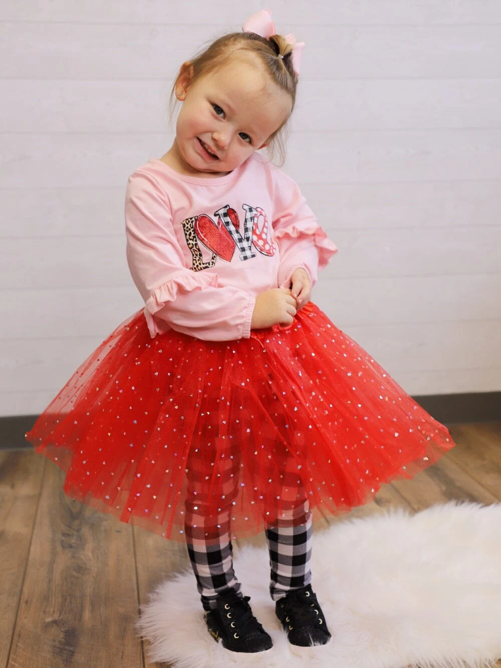 Red Sequin Heart Tutu Skirt Costume For Toddler, Girls, Women, Plus 3 Red Sequin Heart Tutu Skirt Costume For Toddler, Girls, Women, Plus
