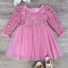 Hot Pink Sequin Velvet & Chiffon Sparkle Girls Tutu Dress -Little Loom Store HotPinkSequinVelvet ChiffonSparkleGirlsTutuDress ec9763d0 1aad 4cac 8b22 08a87f479646