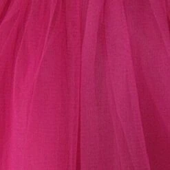 Hot Pink Tutu Skirt For Girls – 3-Layer Tulle Ballet, Dance, And Dress-Up Costume Skirt -Little Loom Store Hot Pink kids 2 1