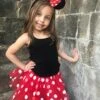 Red Polka Dot Mouse Costume - Girls Red Polka Dot Mouse Tutu Kids Costume Set -Little Loom Store IMG 4062 1