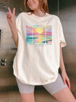 His Mercies Are New Bible Verse Christian Unisex Comfort Colors Graphic T-Shirt -Little Loom Store Ivory Mercies