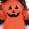 Jack-O-Lantern Face Unisex Heavy Blend Crewneck Embroidered Sweatshirt -Little Loom Store Jack O Lantern Sweatshirt 1 3ed5f2d5 6c46 4ebf 9418 ad405bbb6461