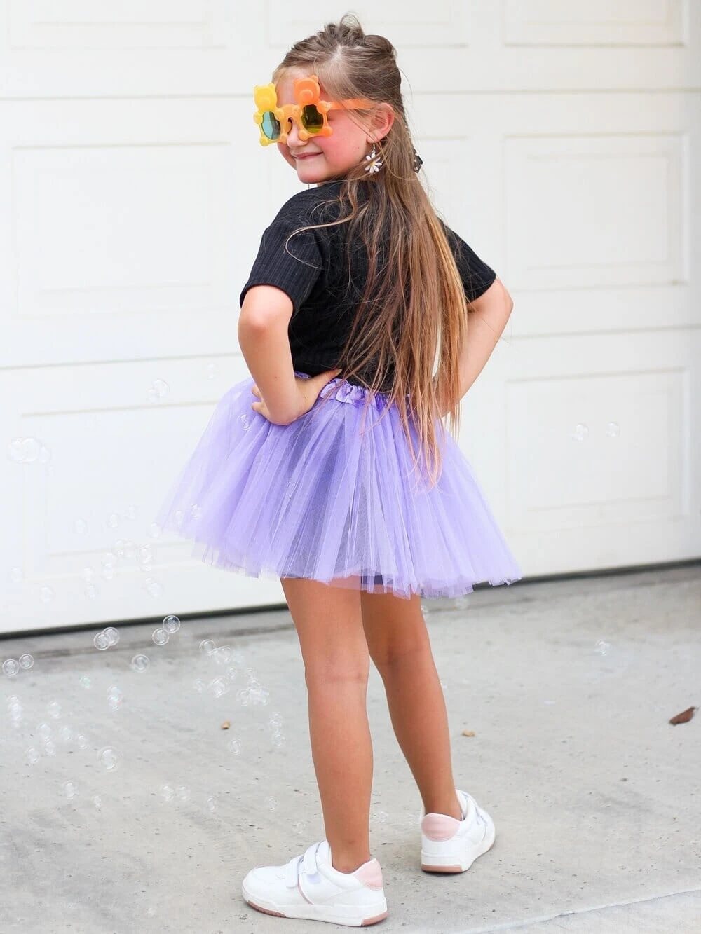 Lavender Tutu Skirt For Girls – 3-Layer Tulle Ballet, Dance, And Dress-Up Costume Skirt 3 Lavender Tutu Skirt For Girls – 3-Layer Tulle Ballet, Dance, And Dress-Up Costume Skirt