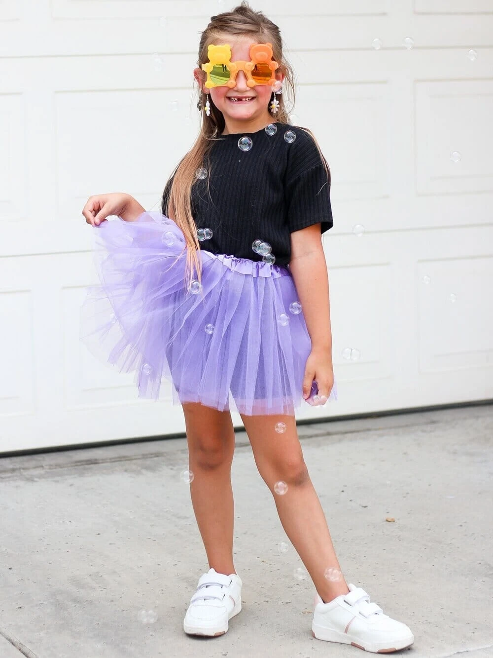 Lavender Tutu Skirt For Girls – 3-Layer Tulle Ballet, Dance, And Dress-Up Costume Skirt 5 Lavender Tutu Skirt For Girls – 3-Layer Tulle Ballet, Dance, And Dress-Up Costume Skirt - Image 3