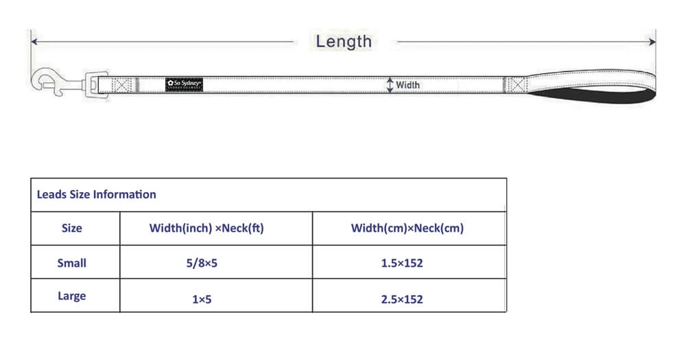 Daisy Floral Yellow & Navy Designer Floral Dog Leash 4 Daisy Floral Yellow & Navy Designer Floral Dog Leash - Image 2