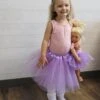 Kid Size Leotard & Tutu Skirt Girls Ballet Dance Set - Pick Your Color