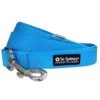 Light Blue Nylon Dog Leash For Small, Medium, Or Large Dogs -Little Loom Store LightBlueLeashc 1