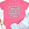 Lights Camera Teach Smile Teacher Comfort Colors Graphic T-Shirt -Little Loom Store LightsCrunchberry
