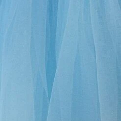 Light Blue Tutu Skirt For Girls – 3-Layer Tulle Ballet, Dance, And Dress-Up Costume Skirt -Little Loom Store Lt Blue 2 1