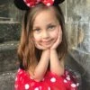 Red Polka Dot Mouse Headband Ears, Kid Or Adult Size Costume Accessories -Little Loom Store MinnieCostumeRedBR