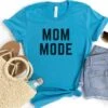 Mom Mode Black T-Shirt Bella + Canvas Unisex Jersey Short Sleeve Tee - Many Colors 2 Mom Mode Black T-Shirt Bella + Canvas Unisex Jersey Short Sleeve Tee - Many Colors -Little Loom Store MomModeBC3001Aqua c44dfc0c d0da 4274 a98c db3a5ec2017d