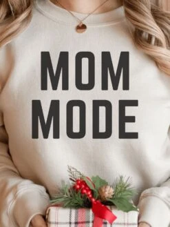Mom ModeUnisex Heavy Blend™ Crewneck Sweatshirt - Many Colors -Little Loom Store MomModeSand c9d4d20b b4b9 4e4f a10b f6cf85529c64