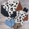 Mommy & Me - Fall Leopard Exposed Seam Matching Sweaters -Little Loom Store Mommy Me FallLeopardExposedSeamMatchingSweaters