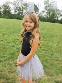 Shark Costume Set For Adults & Plus Size – Gray Tutu Skirt & Shark Fin Headband – Fun Animal Outfit For Halloween & Cosplay -Little Loom Store NatalieSharkTutuCostume2 c58412ad 1434 4a95 aa70 a6094a236741