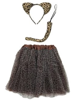 Adult Tutu Costume - Tutu Skirt & Headband Set For Teen, Adult, Or Plus Size 40 Adult Tutu Costume - Tutu Skirt & Headband Set For Teen, Adult, Or Plus Size -Little Loom Store NewCheetahTutuCostumeAdult