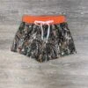 Oh Deer Camo & Orange Boys Swim Shorts -Little Loom Store OhDeerCamo OrangeBoysSwimShorts