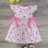 Pencils & Petals Girls Back To School Dress -Little Loom Store Pencils PetalsGirlsBacktoSchoolDress