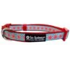 Peppermint Candy Comfy, Adjustable Fun Winter Dog Collar