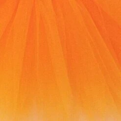 Neon Orange Fairy Costume Pixie Tutu Skirt For Kids, Adults, Plus -Little Loom Store Pixie Neon Orange 2 1