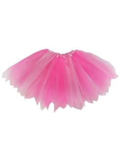 Pixie Cut Fairy Costume Tutu Skirt - Teen, Adult, Plus, & Extra Plus Size -Little Loom Store Pixie Pink NPink 1