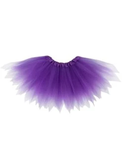 Pixie Cut Fairy Costume Tutu Skirt - Teen, Adult, Plus, & Extra Plus Size -Little Loom Store Pixie Purple