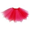 Neon Pink & Red Fairy Costume Pixie Tutu Skirt For Kids, Adults, Plus 1 Neon Pink & Red Fairy Costume Pixie Tutu Skirt For Kids, Adults, Plus -Little Loom Store Pixie Red Neon Pink