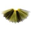 Yellow & Black Fairy Costume Pixie Tutu Skirt For Kids, Adults, Plus