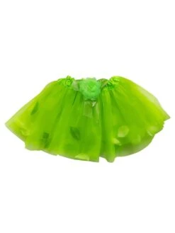 Lime Green Petal Tutu Skirt - Kids Size Tulle Basic Ballet Dance Costume Girls Tutus