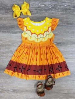 Princess Dress Up - Magical Cousin Orange