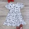 Puff Short Sleeve White & Black Girls Dalmatian Costume Dress -Little Loom Store Puff Short Sleeve White Black Girls Dalmatian Costume Dress a80104ca baad 444e 8495 a5c710c6f69a