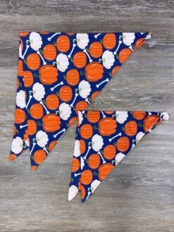 Pumpkin Bones Dog Bandana