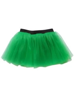 Adult Size Women's 5K Running Skirt Tutu Dance Costume Accessory For Dress Up -Little Loom Store Rave Green