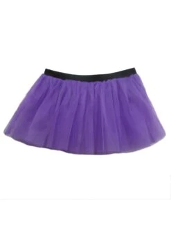 Adult Size Women's 5K Running Skirt Tutu Dance Costume Accessory For Dress Up -Little Loom Store Rave Purple 1