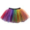 Rainbow Adult Size Women's 5K Running Skirt Tutu Costume -Little Loom Store Rave RB2