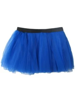 Adult Size Women's 5K Running Skirt Tutu Dance Costume Accessory For Dress Up -Little Loom Store Rave Royal Blue 1