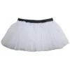 White Adult Size Women's 5K Running Tutu Skirt Costume -Little Loom Store Rave White 1