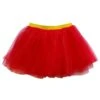 Red & Yellow Superhero Tutu Skirt Costume For Girls, Women, Plus
