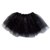 Black Sequin Heart Valentine's Day Tutu Skirt Costume For Toddler, Girls, Women, Plus 2 Black Sequin Heart Valentine's Day Tutu Skirt Costume For Toddler, Girls, Women, Plus -Little Loom Store SequinHeartBlack