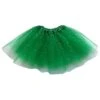 Green Sequin Heart Tutu Skirt Costume For Toddler, Girls, Women, Plus -Little Loom Store Sequin Heart Green