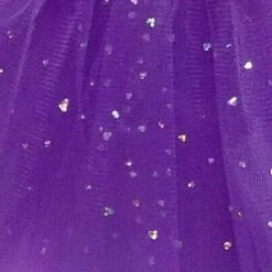 Purple Sequin Heart Tutu Skirt Costume For Toddler, Girls, Women, Plus -Little Loom Store Sequin Heart Purple 2 1