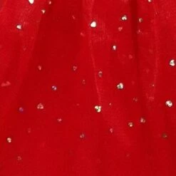 Red Sequin Heart Tutu Skirt Costume For Toddler, Girls, Women, Plus 9 Red Sequin Heart Tutu Skirt Costume For Toddler, Girls, Women, Plus -Little Loom Store Sequin Heart Red 2 1