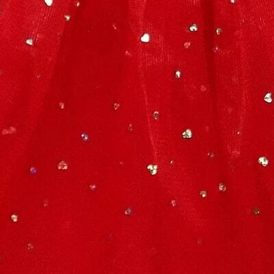Red Sequin Heart Tutu Skirt Costume For Toddler, Girls, Women, Plus 6 Red Sequin Heart Tutu Skirt Costume For Toddler, Girls, Women, Plus - Image 4