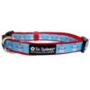 Frosty The Snowman Winter Blue Fashion Holiday Dog Collar 1 Frosty The Snowman Winter Blue Fashion Holiday Dog Collar -Little Loom Store SnowmanCollarc 1