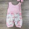 Sweet Rosebud Baby Bubble Romper -Little Loom Store Sweet Rosebud Baby Bubble Romper