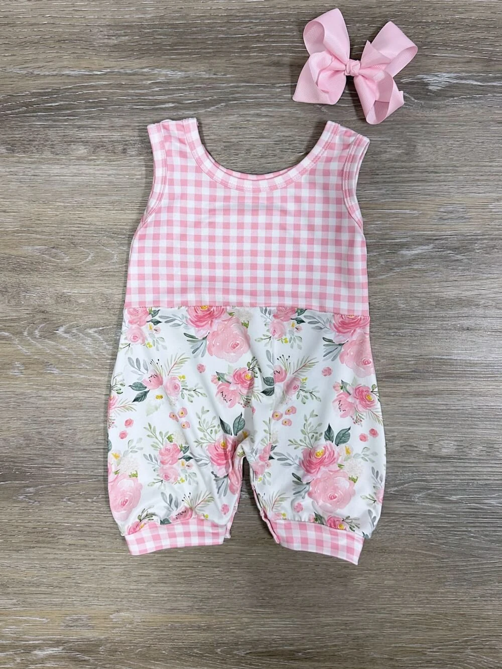 Sweet Rosebud Baby Bubble Romper 3 Sweet Rosebud Baby Bubble Romper
