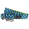 Tennis Ball Star Blue & Yellow Cute And Fun Nylon Dog Leash
