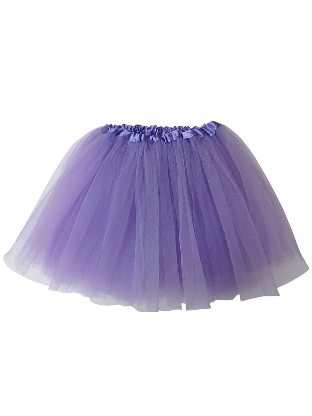 Lavender Tutu Skirt For Girls – 3-Layer Tulle Ballet, Dance, And Dress-Up Costume Skirt 4 Lavender Tutu Skirt For Girls – 3-Layer Tulle Ballet, Dance, And Dress-Up Costume Skirt - Image 2