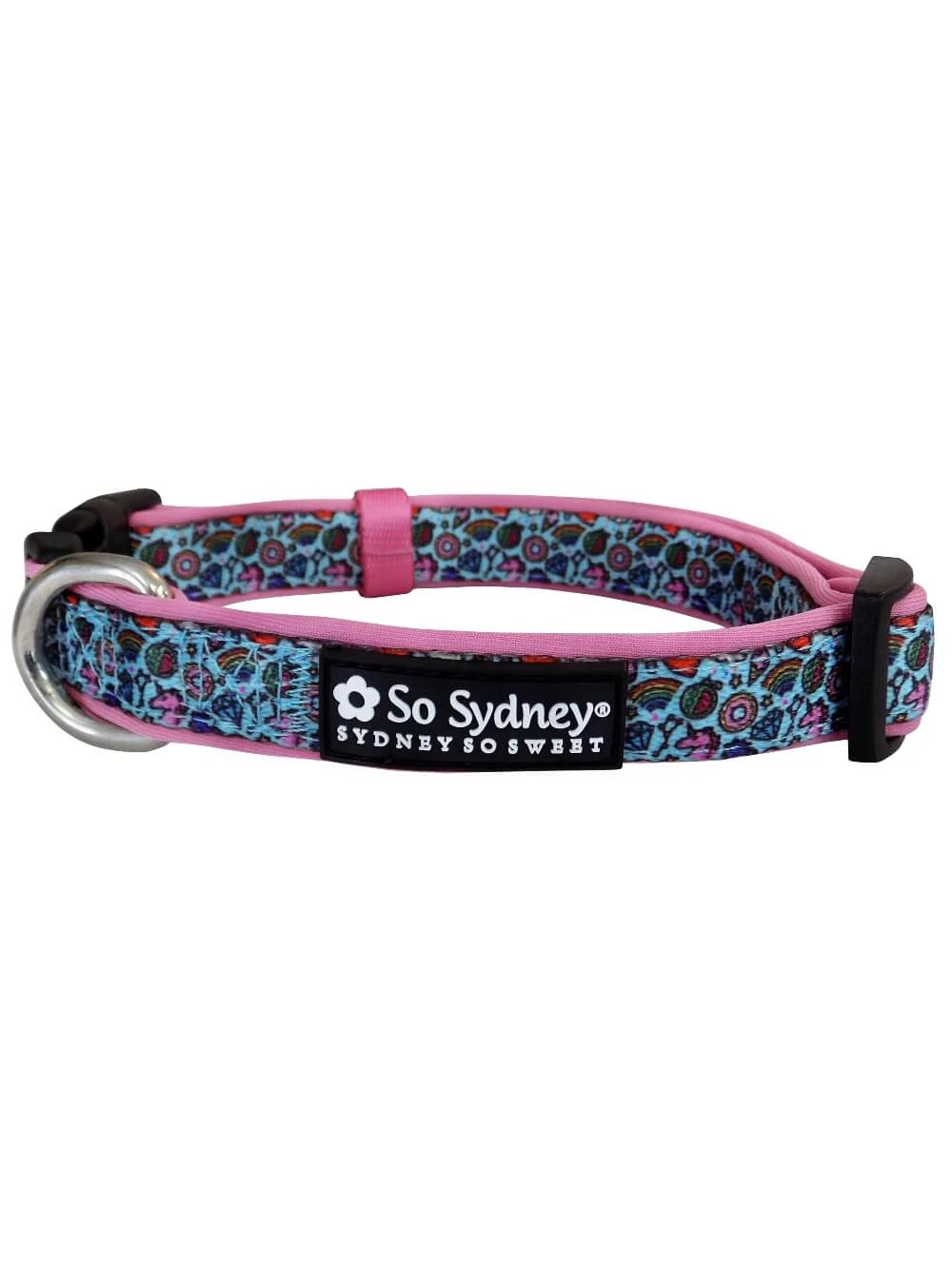 Rainbows & Unicorns Comfy, Cool, & Fun Fashion Dog Collar 4 Rainbows & Unicorns Comfy, Cool, & Fun Fashion Dog Collar - Image 2