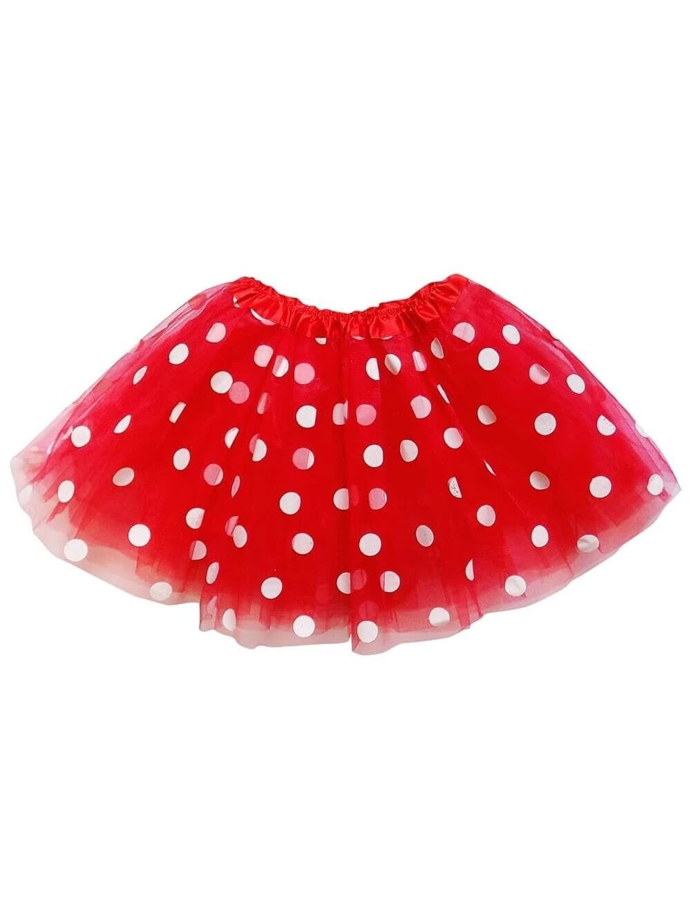 Polka Dot Costume Tutu Skirt - Teen, Adult, Plus, & Extra Plus Size 3 Polka Dot Costume Tutu Skirt - Teen, Adult, Plus, & Extra Plus Size